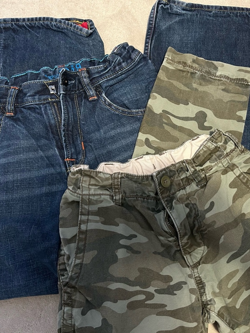 Gap Jeans and Camos